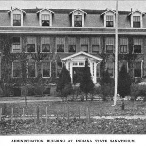 Vintage photo of the Administration Building