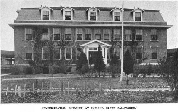 Vintage photo of the Administration Building